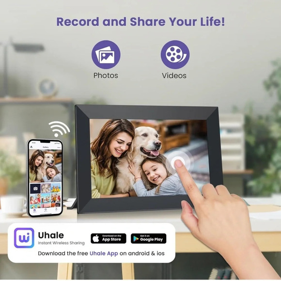 NIB 10.1 Inch WiFi Digital Picture Frame - Picture 2 of 6